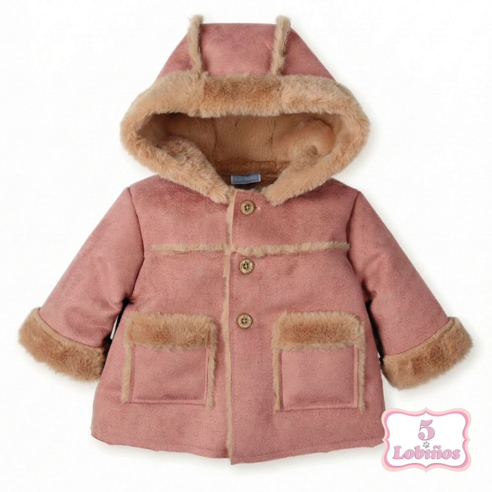 pelliza bebe niña rosa mac ilusion invierno 2026. 1
