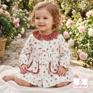 vestido bebe niña bruma daniesty invierno 2026