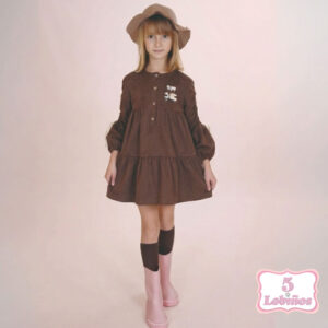 vestido niña isla nekenia y vera invierno 2026