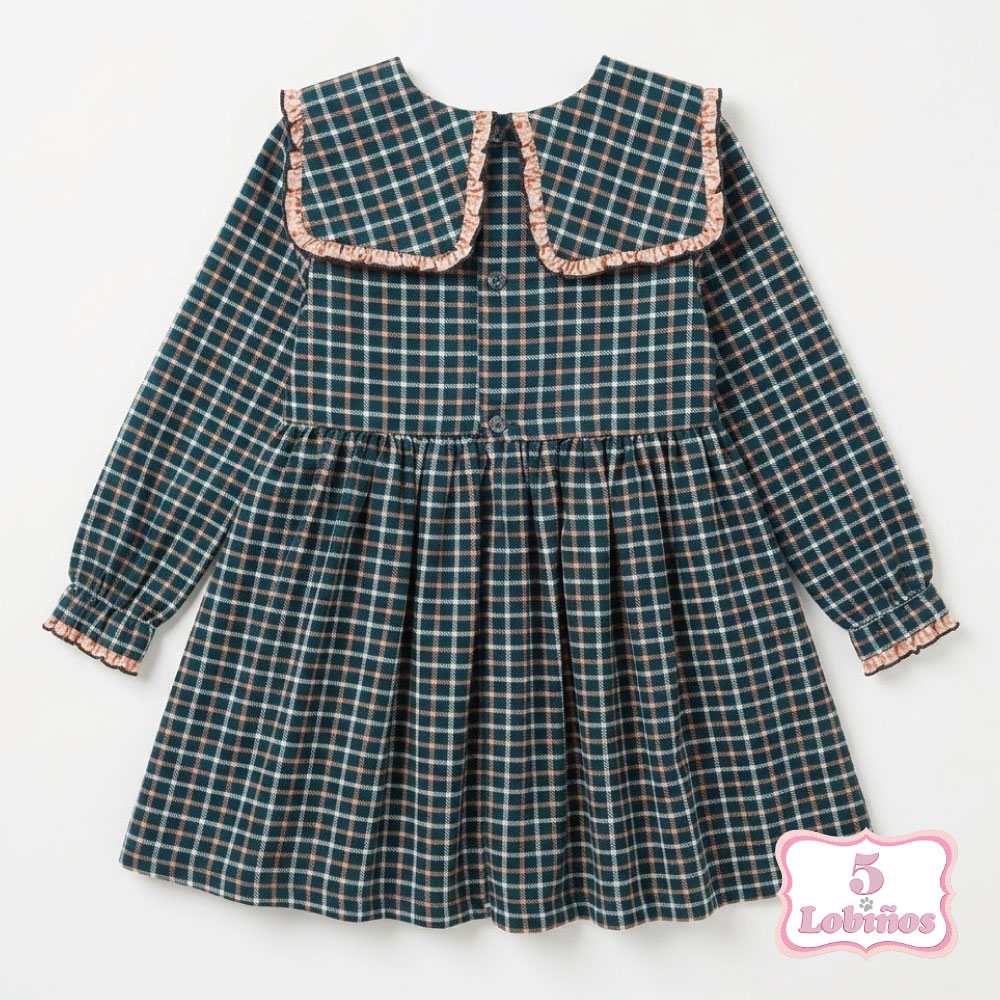 vestido niña lily daniesty invierno 2026. 2