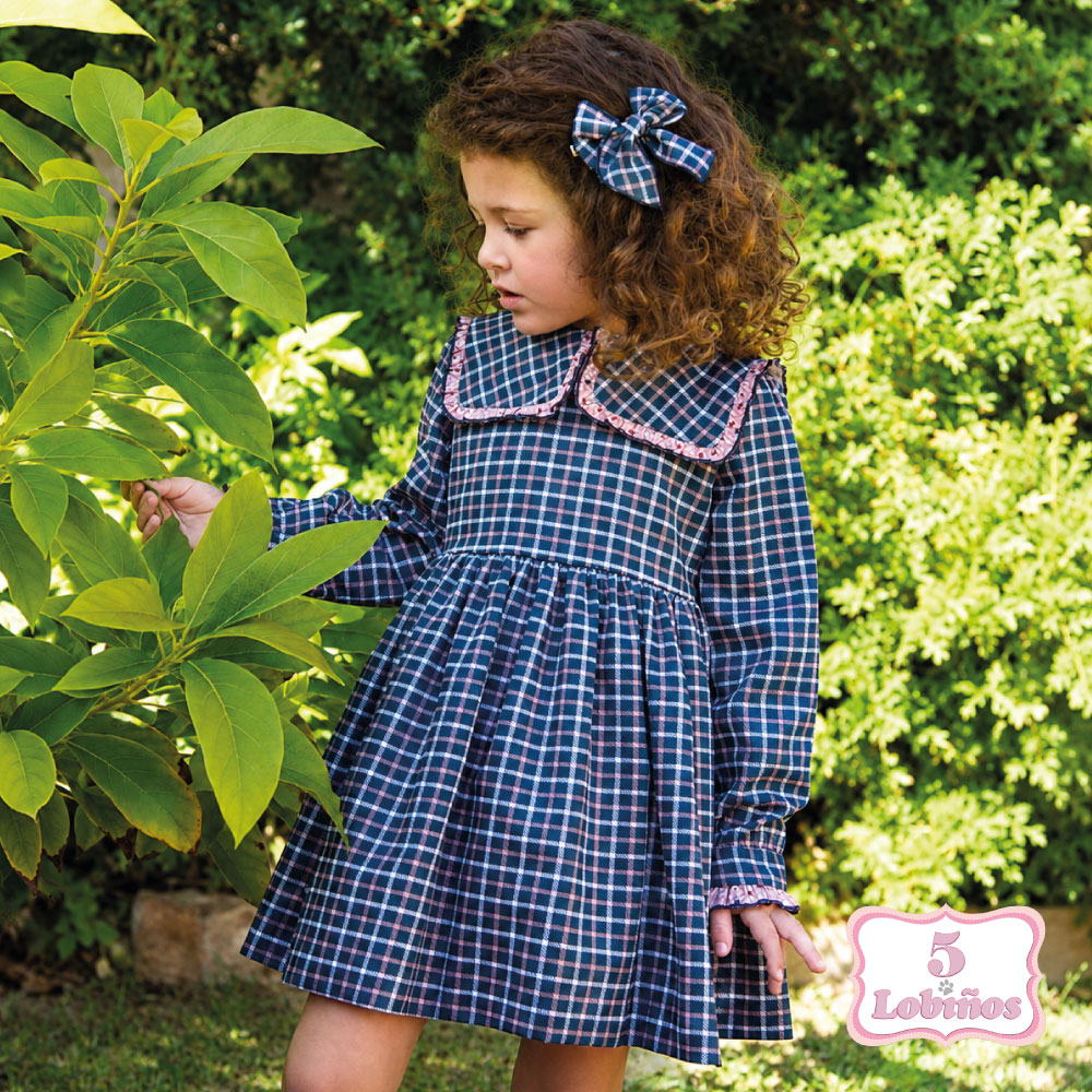 vestido niña lily daniesty invierno 2026
