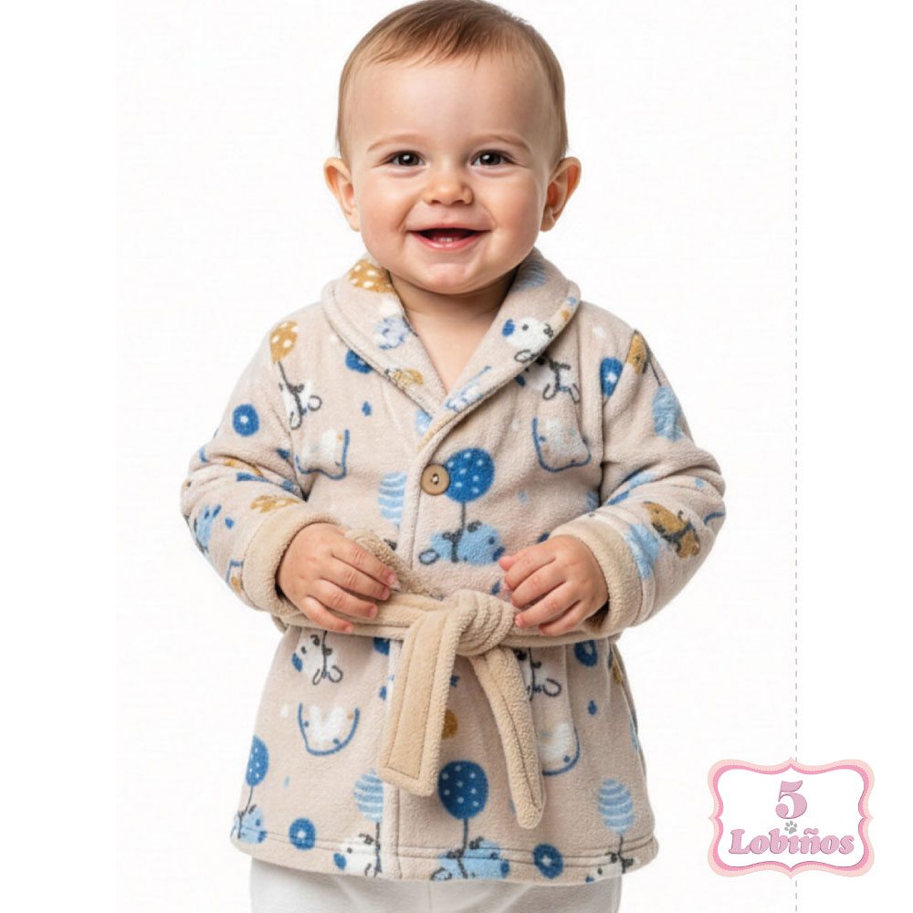bata bebe coralina invierno perritos arena