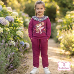 chandal bebe niña bamby frambuesa invierno 2026