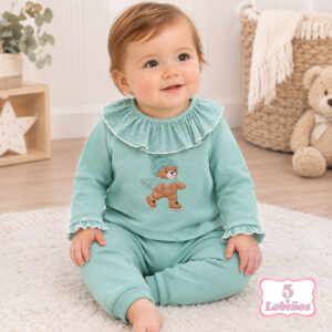 chandal bebe niña oso patinador invierno 2026.