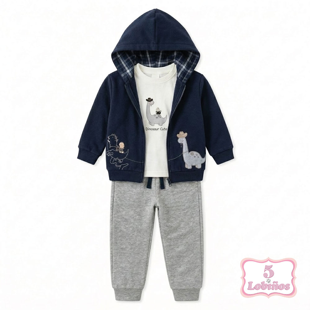chandal niño dinosaurios invierno 2026 1