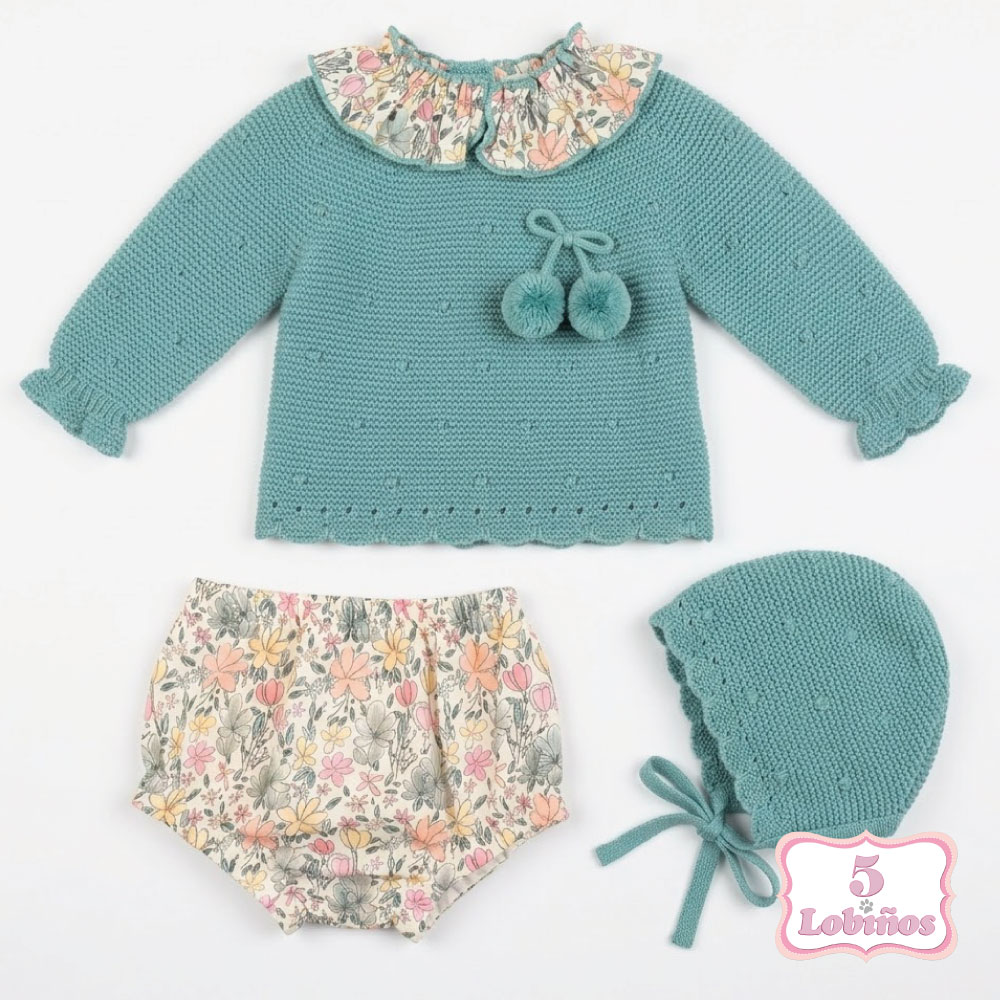 conjunto-bebe-niña-punto-aguamarina-flores-popys-invierno-2026-1