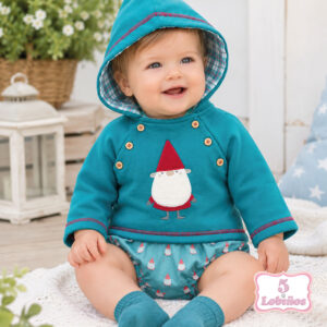 conjunto bebe niño gnomo pequeños piratas invierno 2026