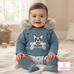 conjunto bebe niño puppy pequeños piratas invierno 2026