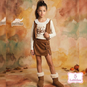 conjunto niña pretty girl imi serraje patitaa invierno 2026