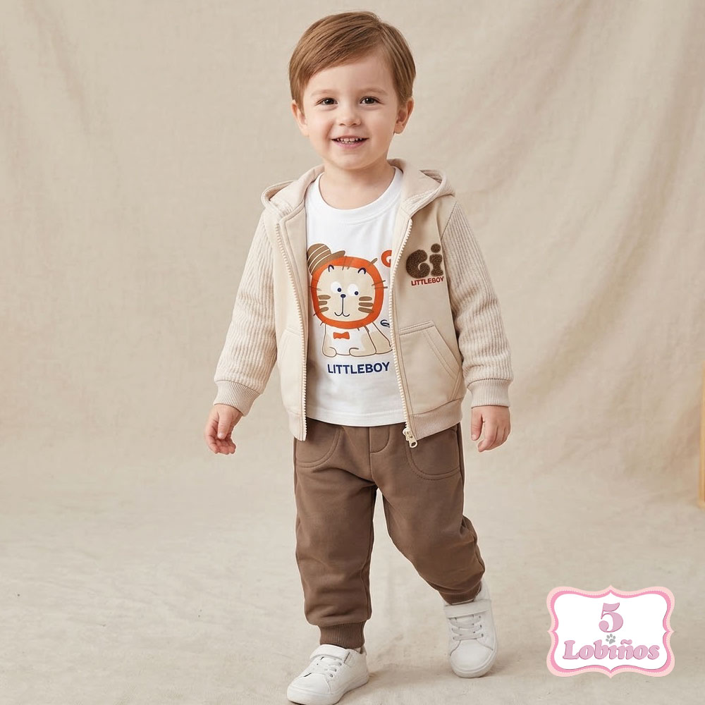 conjunto niño lion invierno 2026