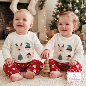 pijama bebe navidad coralina zippy invierno