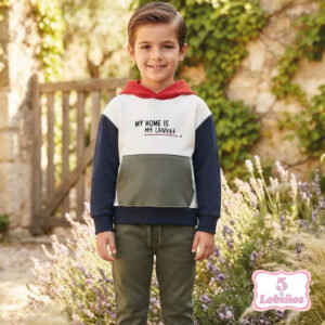 sudadera niño multicolor zippy invierno 2026