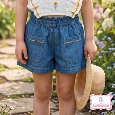 short niña denim zippy verano 2026